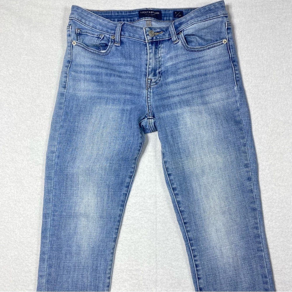 Lucky Brand Light Blue Ankle Crop Jeans - Picture 2 of 15